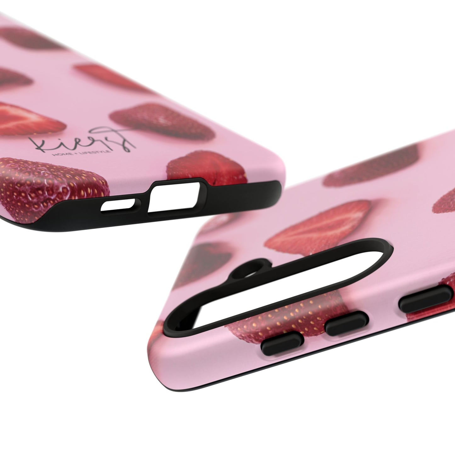 Strawberries Samsung Galaxy Phone Case | A Juicy Pop of Playfulness Meets Polished Design