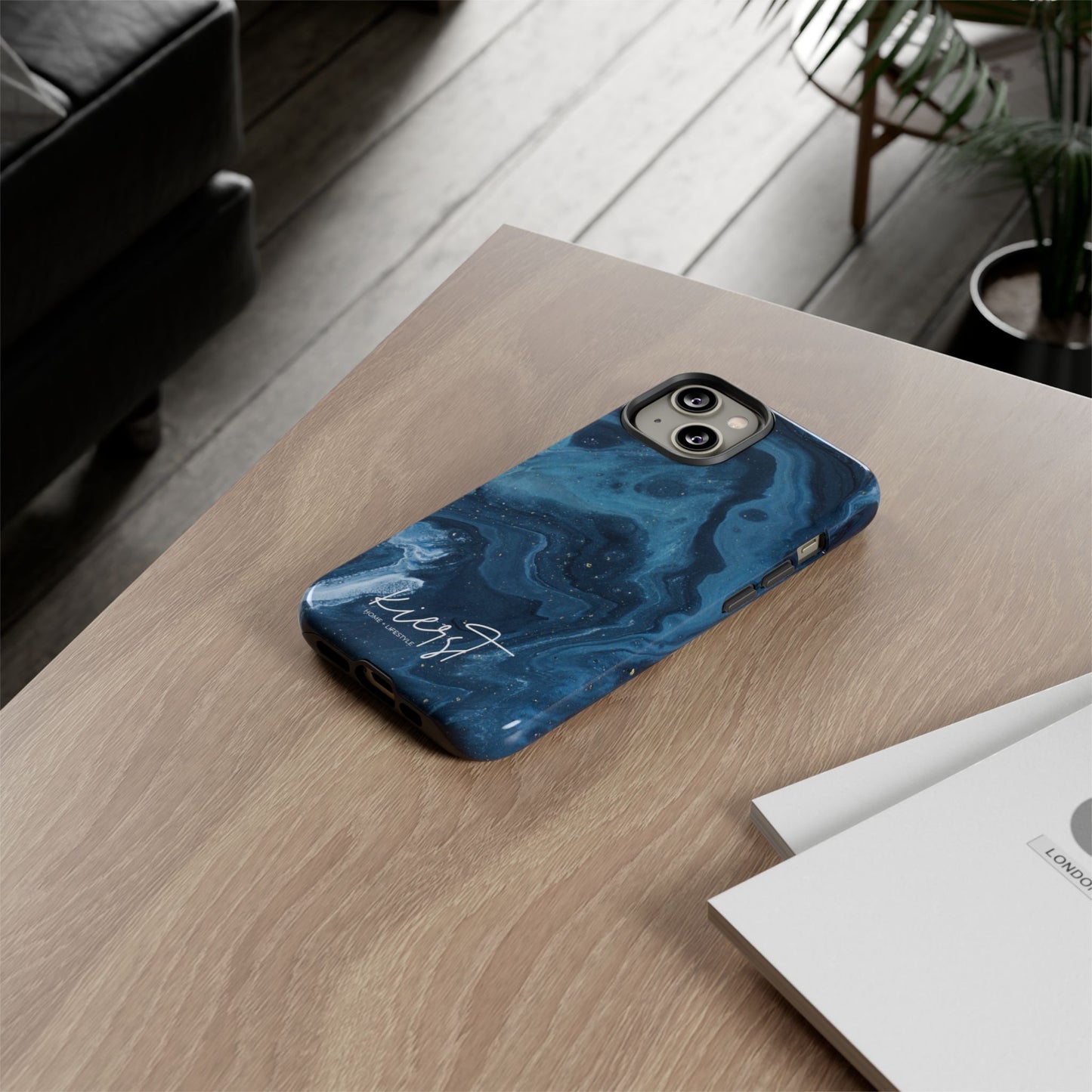 Blue Marble iPhone Case | Bold, Rich, & Unapologetically Refined