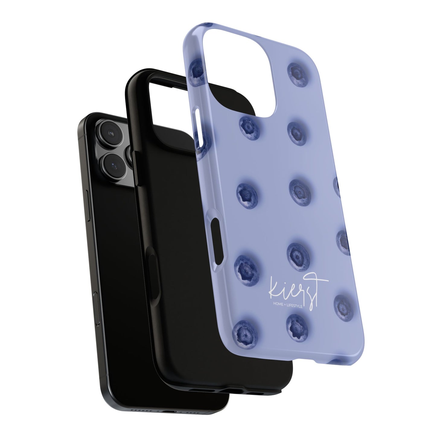 Blueberries iPhone Case | A refined play on fruit-forward charm