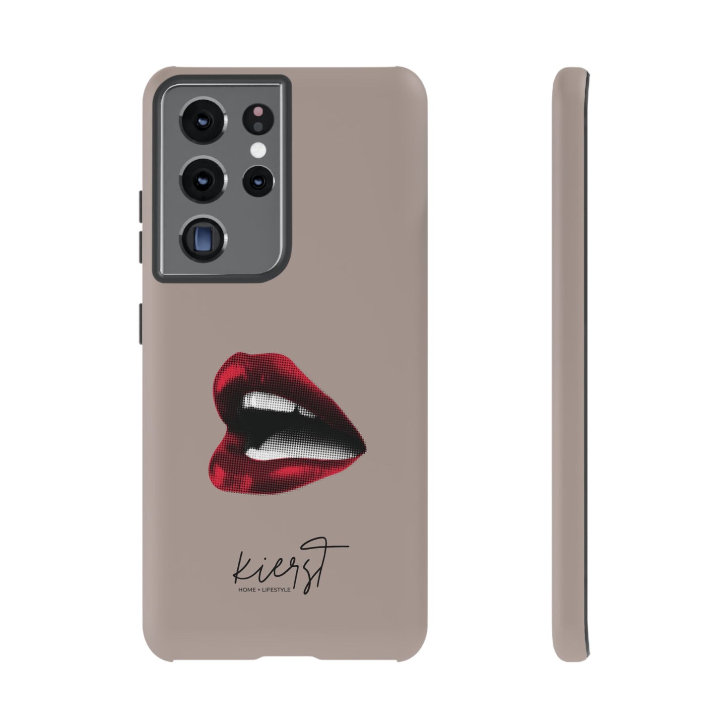 Retro Red Lips Samsung Galaxy Case | Pop Art, Luxe Feel