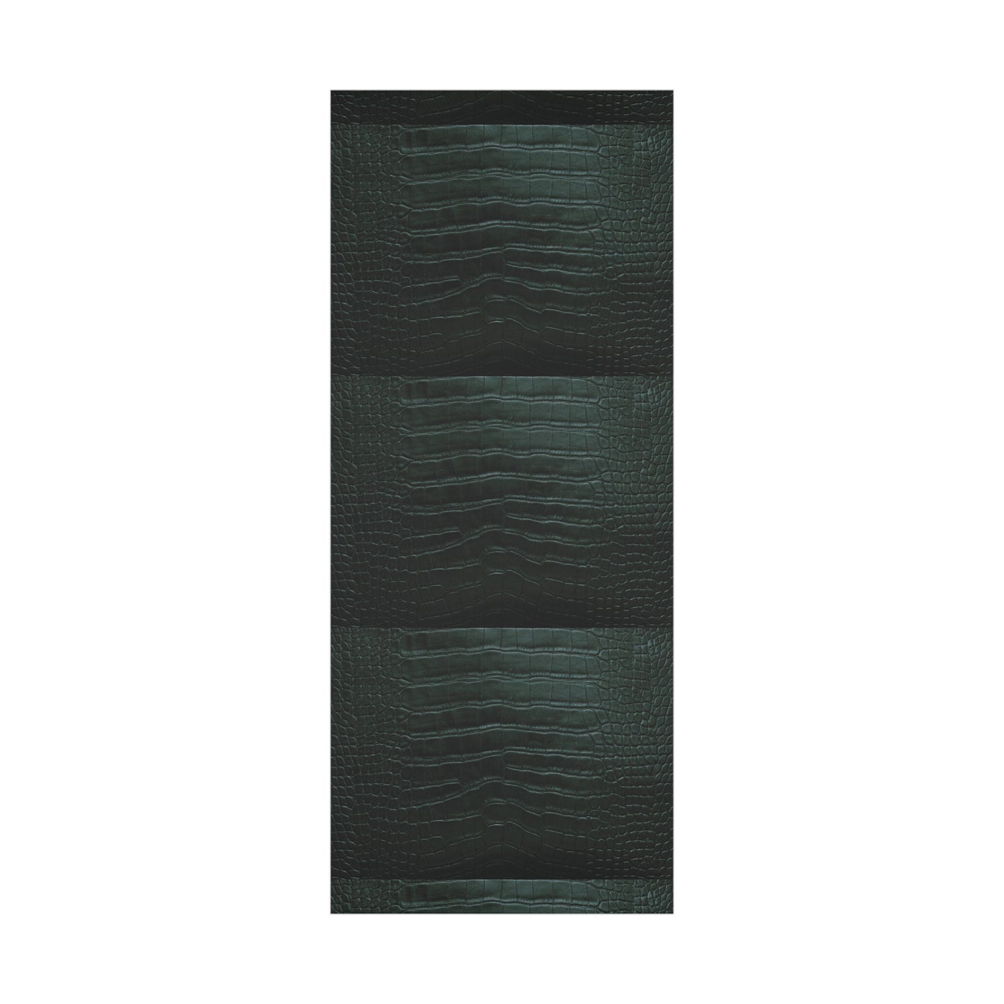 Emerald Crocodile Print Gift Wrapping Paper