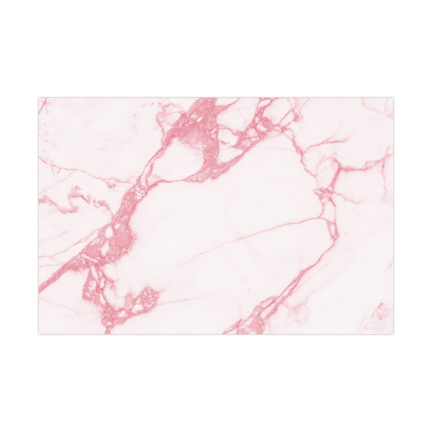 Pink Marble Gift Wrap | Elegant pink and white marble wrapping paper for standout gifts
