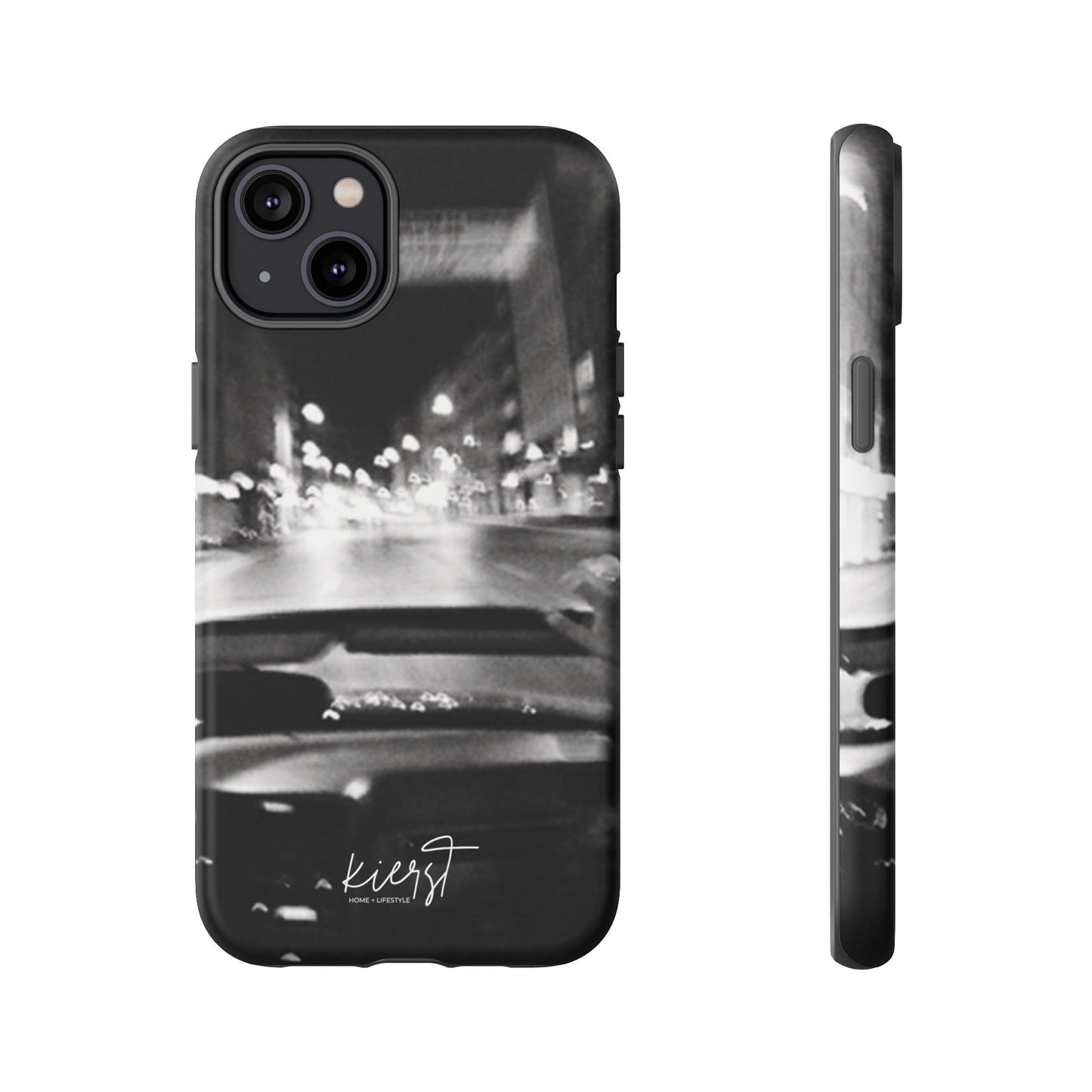 Faded Summer Nights iPhone Case | A Cinematic Blur of City Lights and Nostalgia
