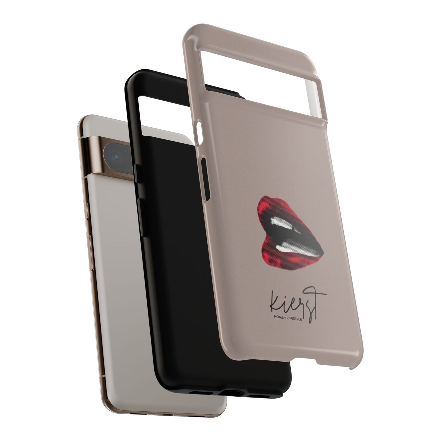 Retro Red Lips Google Pixel Case | Bold Design Meets Everyday Function