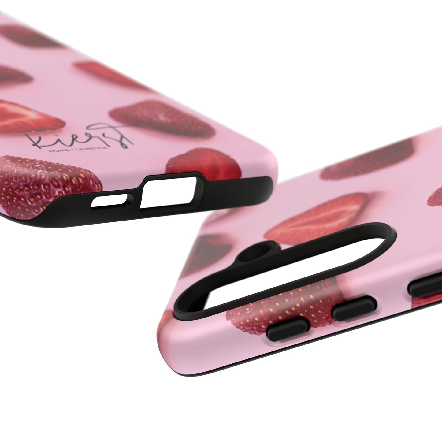 Strawberries Samsung Galaxy Phone Case | A Juicy Pop of Playfulness Meets Polished Design