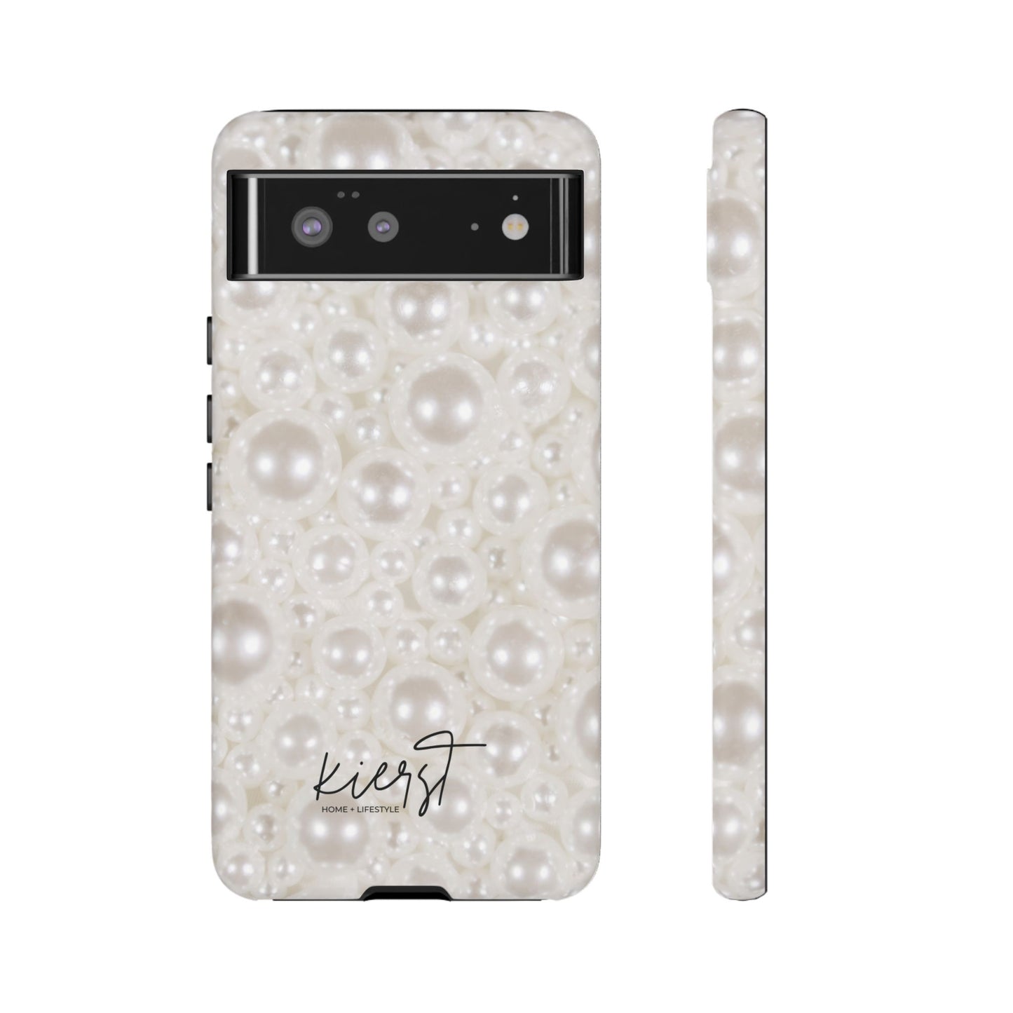 Various Pearls Google Pixel Case | Refined Shine Everyday Style