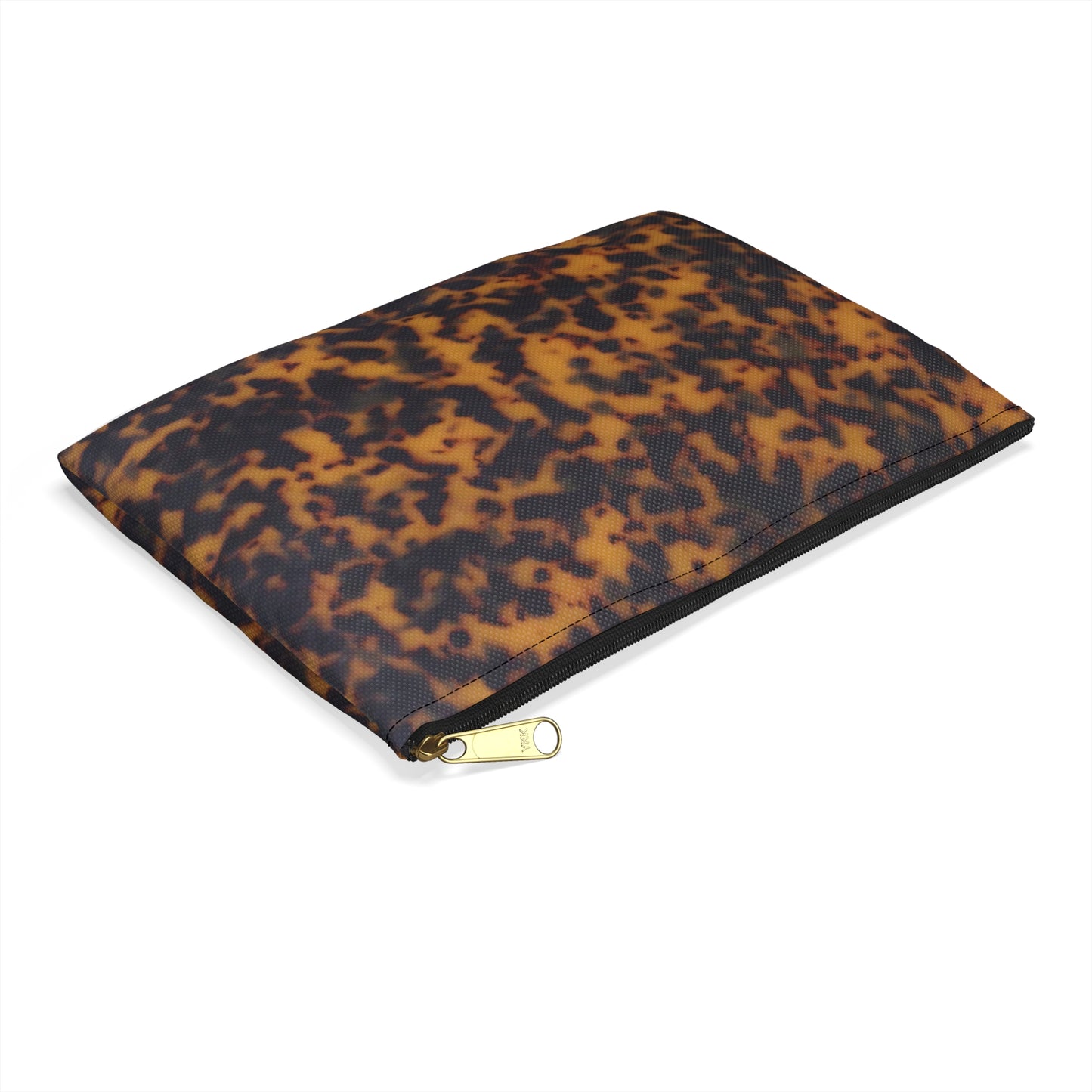 Tortoise Print Accessory Pouch | Classic with an Edge
