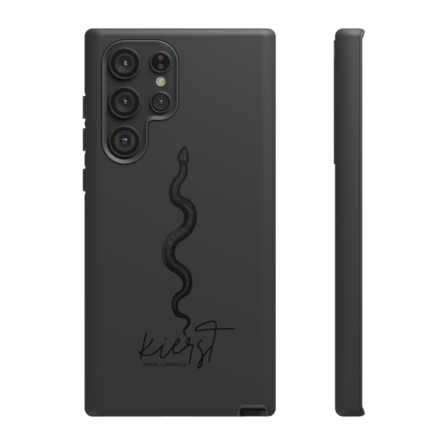 Long Black Snake Samsung Galaxy Phone Case | Power In The Subtleties