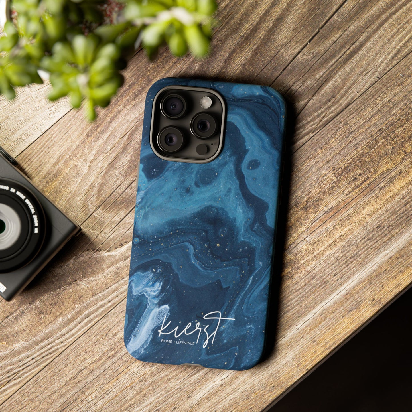 Blue Marble iPhone Case | Bold, Rich, & Unapologetically Refined