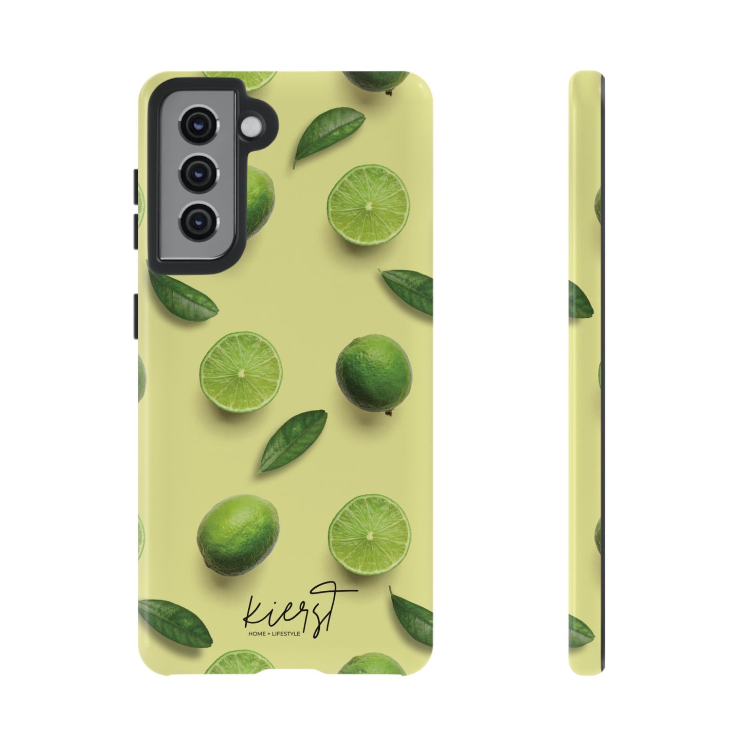 Limes Samsung Galaxy Phone Case | A Zesty Pop of Citrus and Style