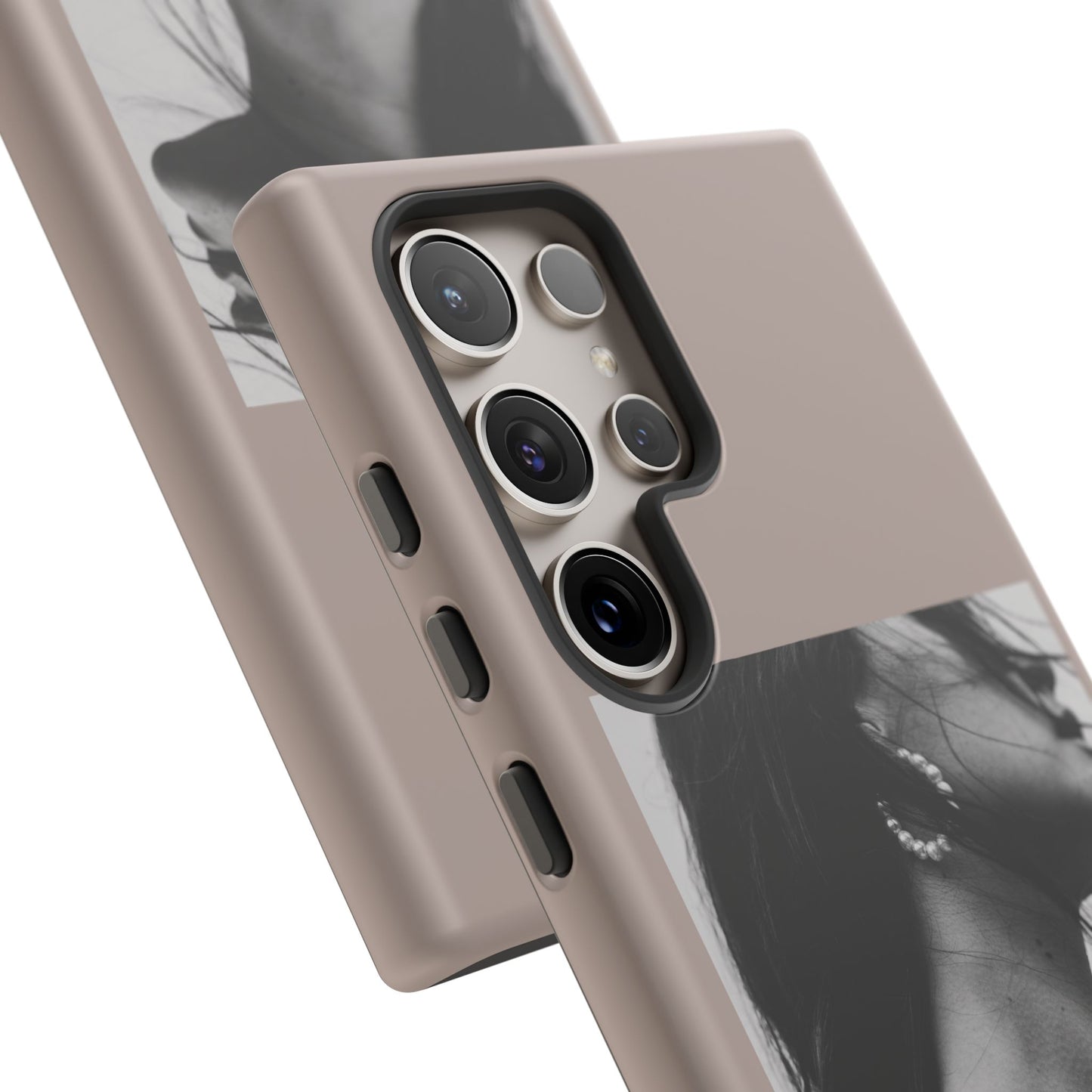 Monochrome Muse Samsung Galaxy Case | A portrait of quiet luxury