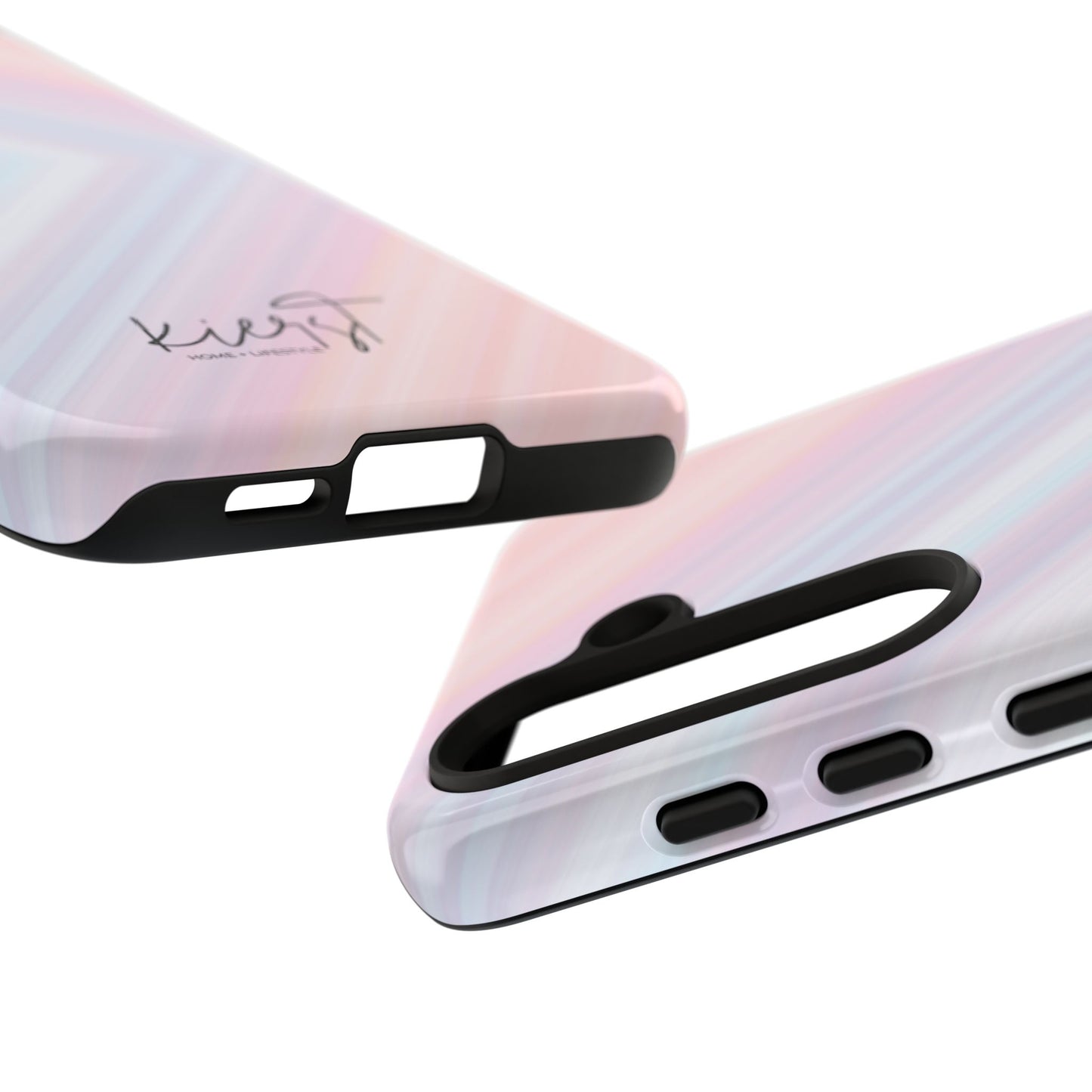 Pastel Arrows Samsung Galaxy Phone Case | Soft Geometry, Subtle Glow