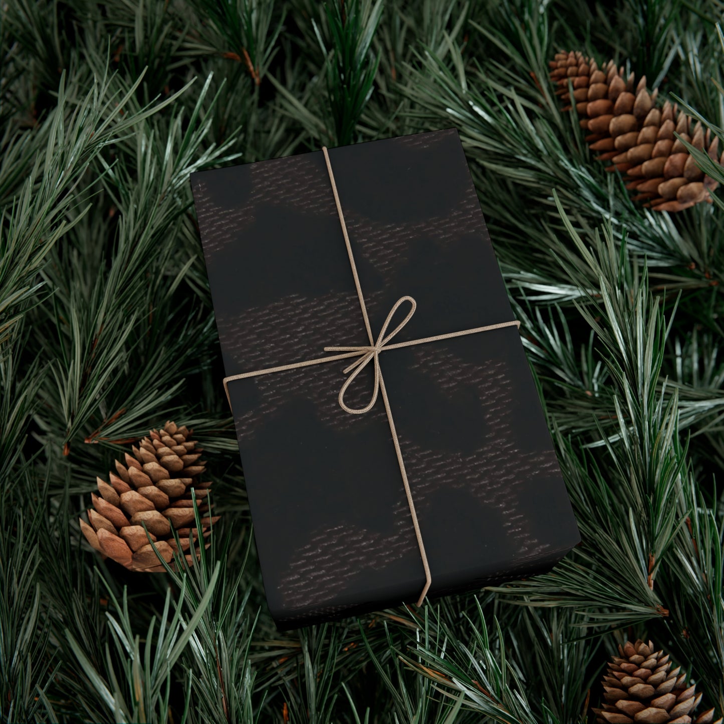 Black Leopard Gift Wrapping Paper