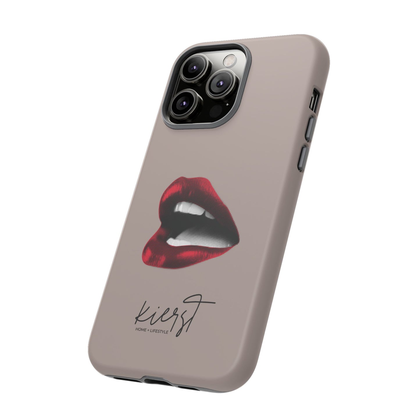 Retro Red Lips iPhone Case | Pop Art Meets Polished