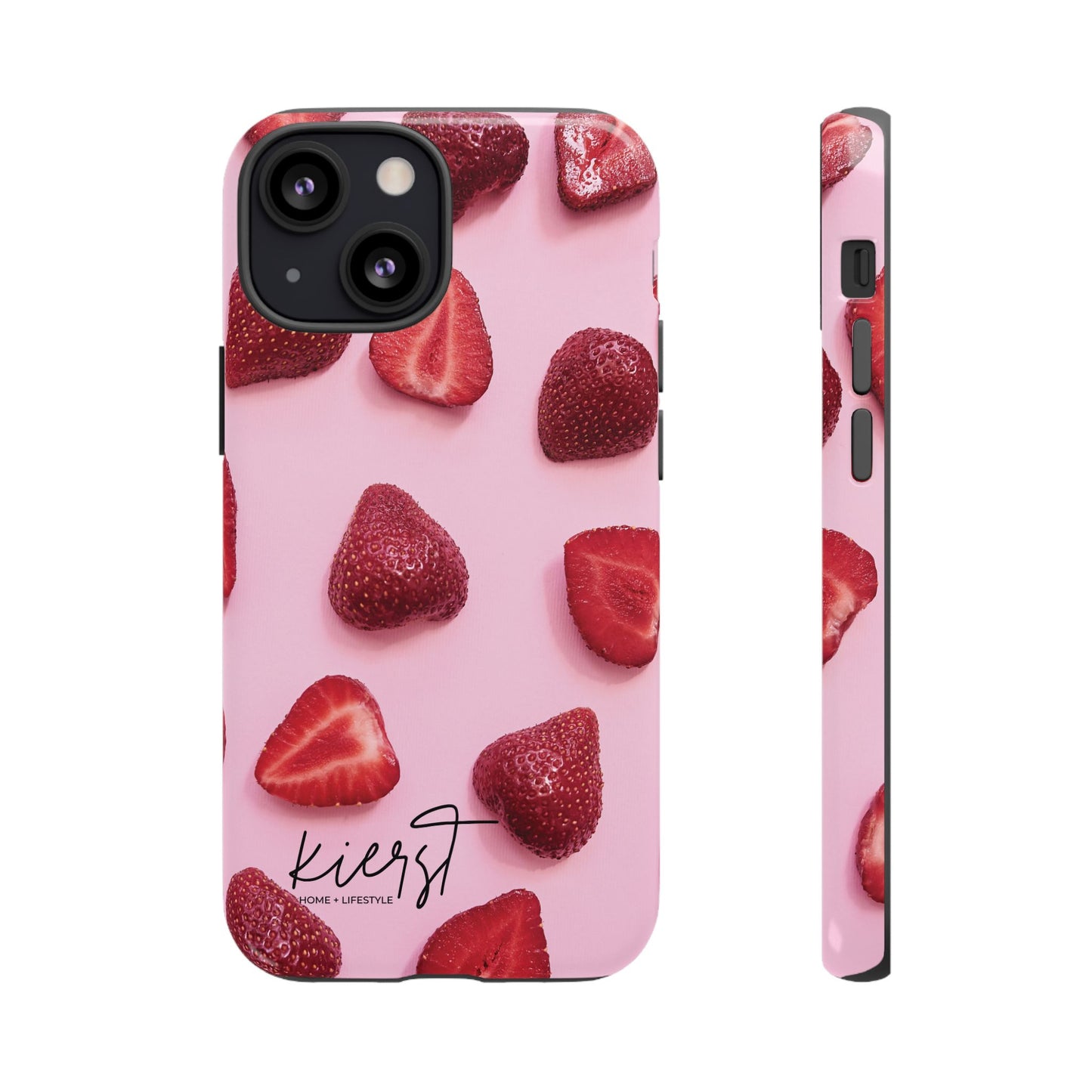 Strawberries iPhone Case | A Sweet Statement Rooted in Soft Luxury