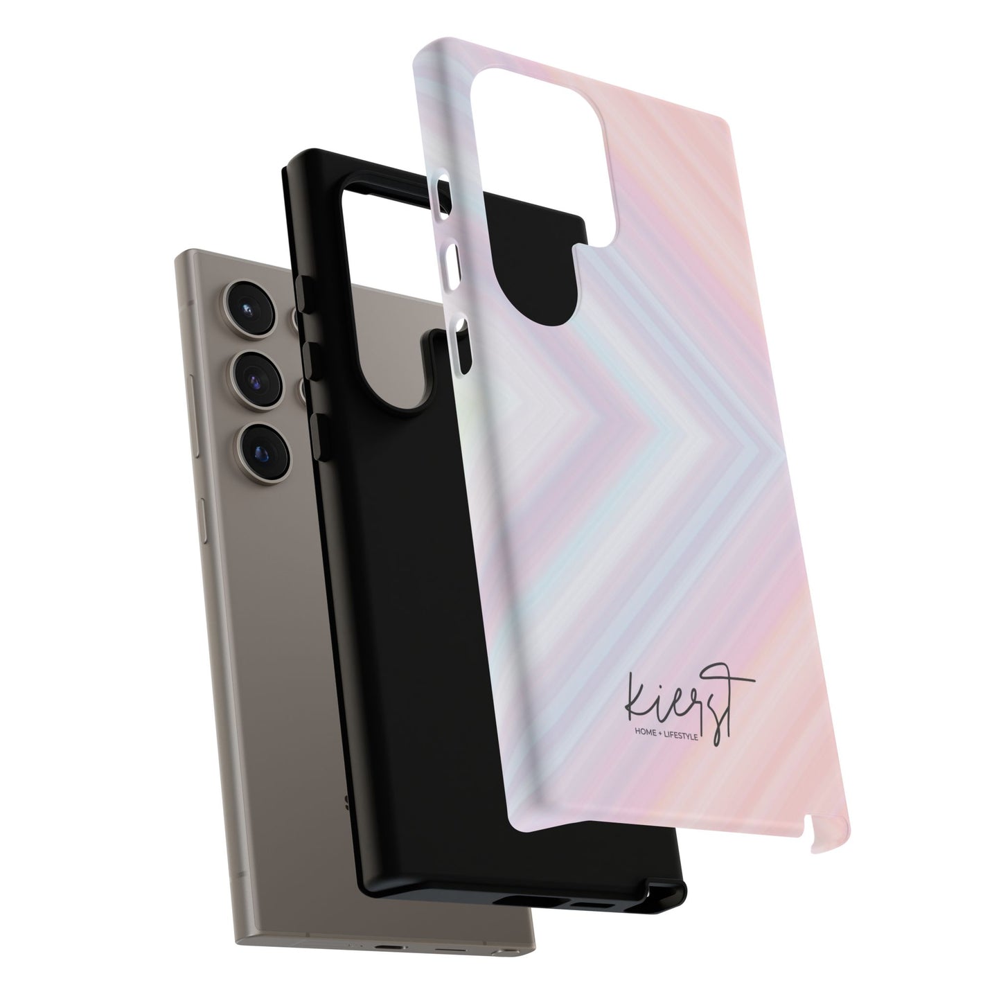 Pastel Arrows Samsung Galaxy Phone Case | Soft Geometry, Subtle Glow