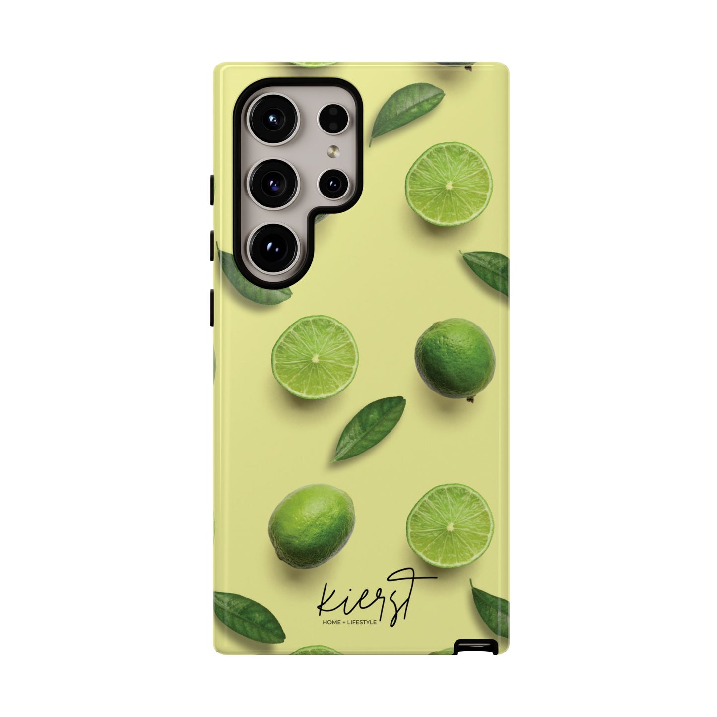 Limes Samsung Galaxy Phone Case | A Zesty Pop of Citrus and Style