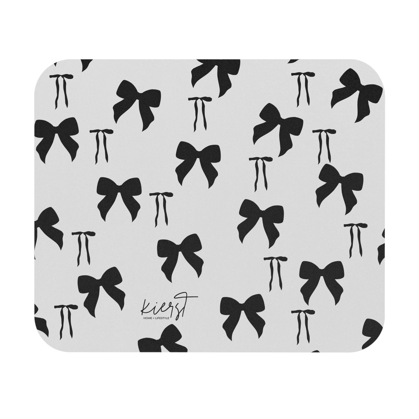 Noir Bows Mouse Pad