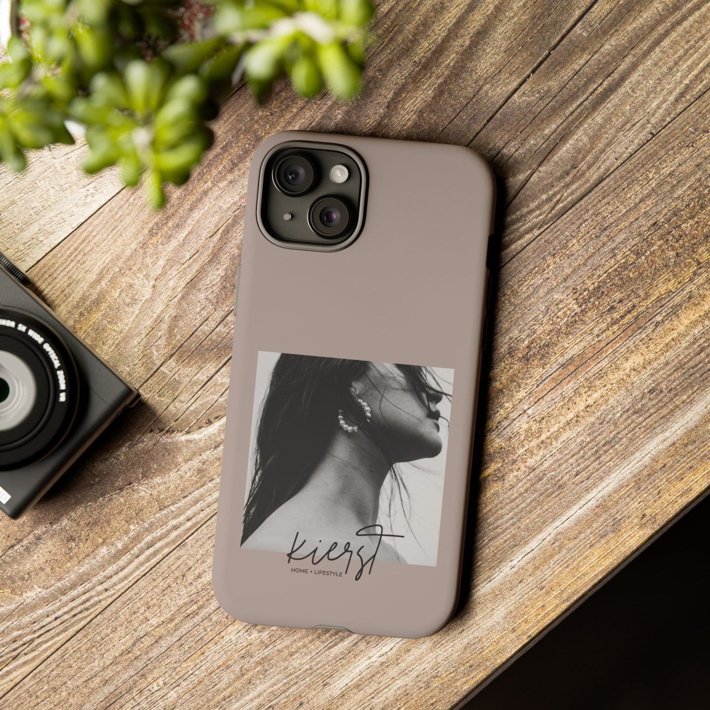 Monochrome Muse iPhone Case | Elevated Edge, Effortless Cool