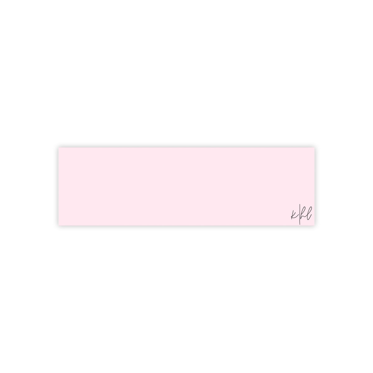kierst Signature Pink Post-it® Note Pad