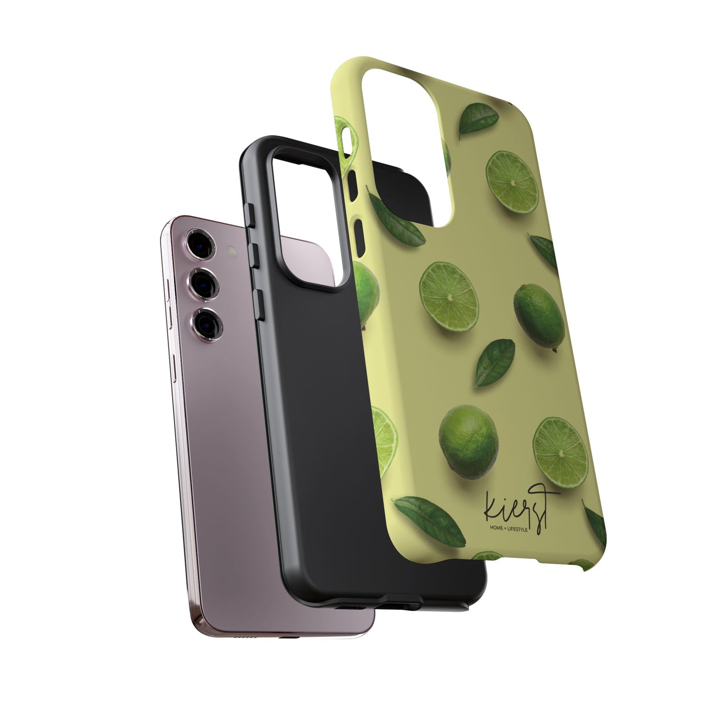 Limes Samsung Galaxy Phone Case | A Zesty Pop of Citrus and Style