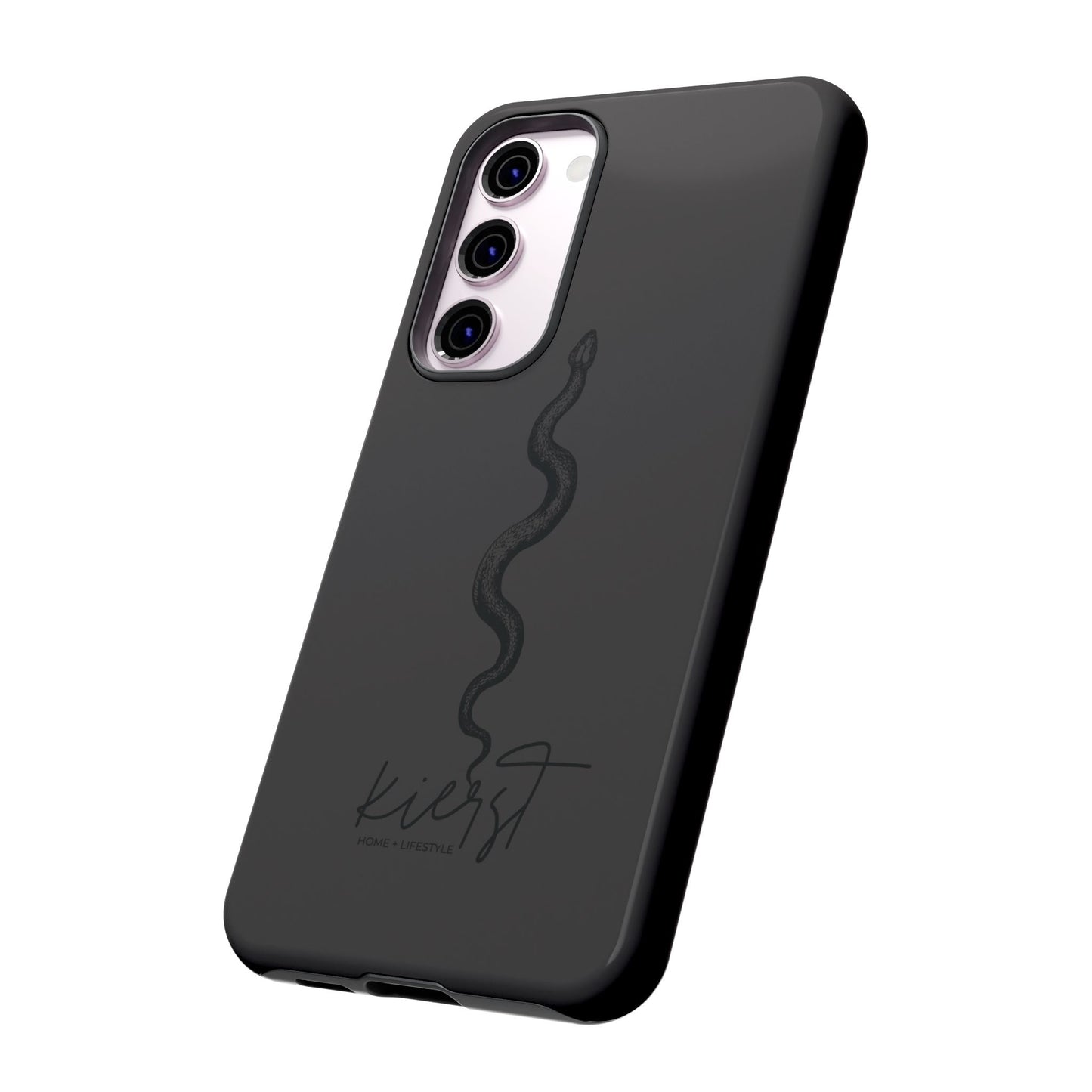 Long Black Snake Samsung Galaxy Phone Case | Power In The Subtleties
