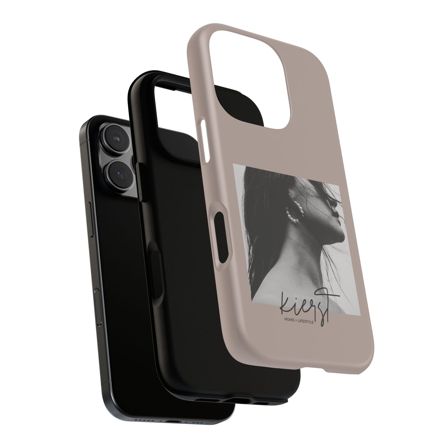 Monochrome Muse iPhone Case | Elevated Edge, Effortless Cool