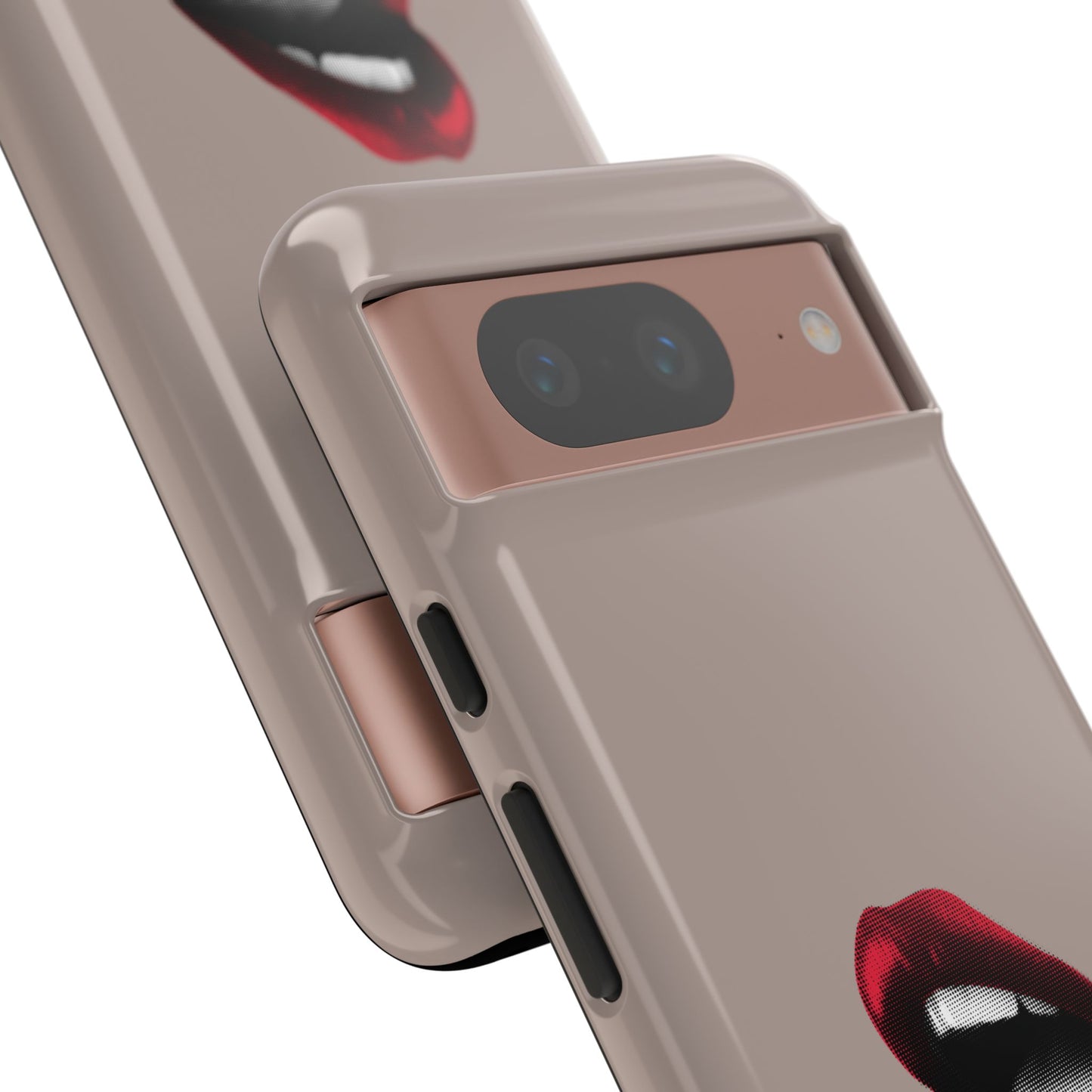 Retro Red Lips Google Pixel Case | Bold Design Meets Everyday Function