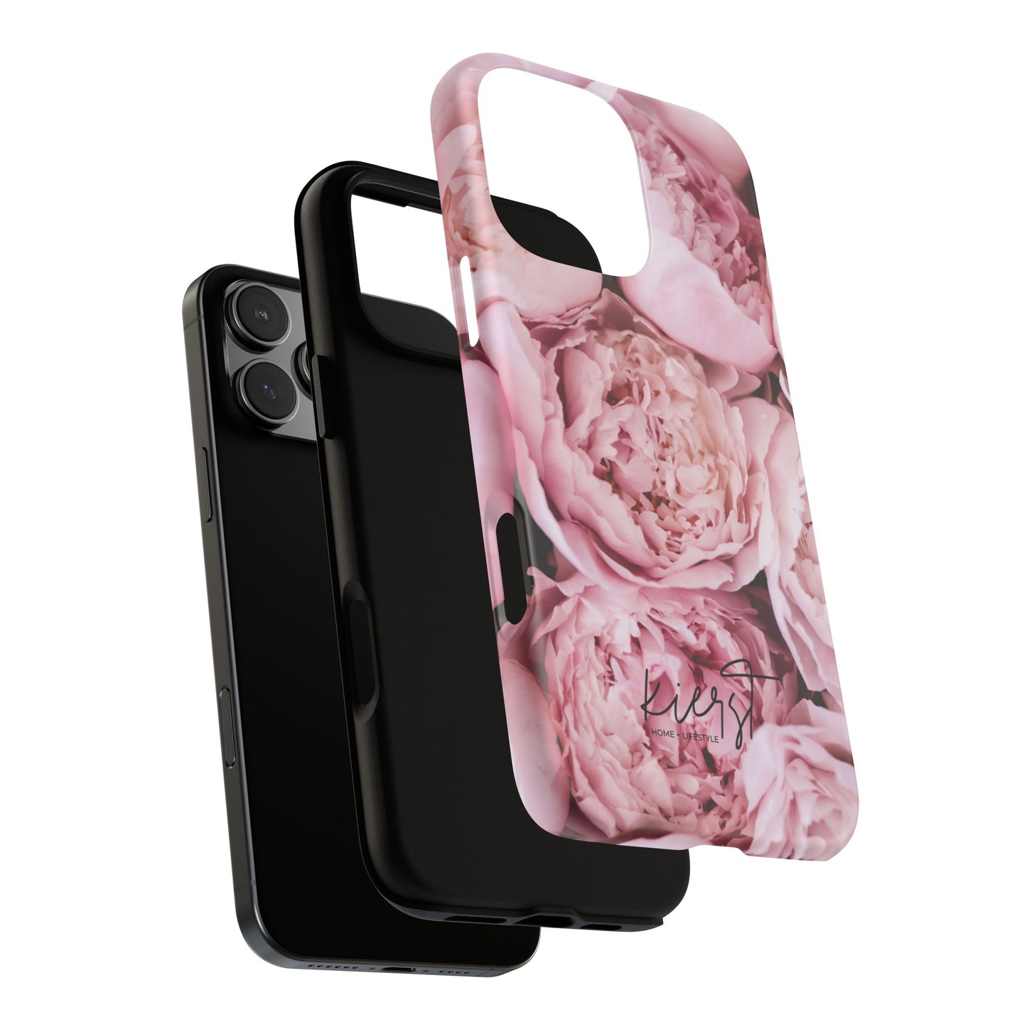 Pink Peonies iPhone Case | Soft Florals Meet Luxe Protection
