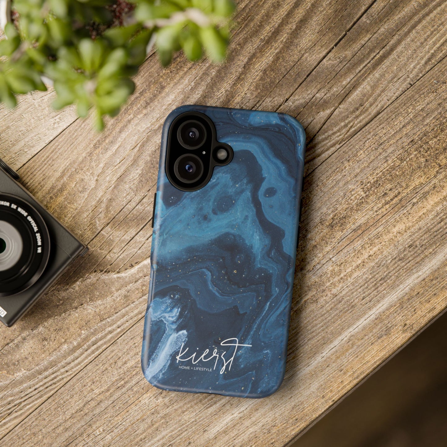Blue Marble iPhone Case | Bold, Rich, & Unapologetically Refined