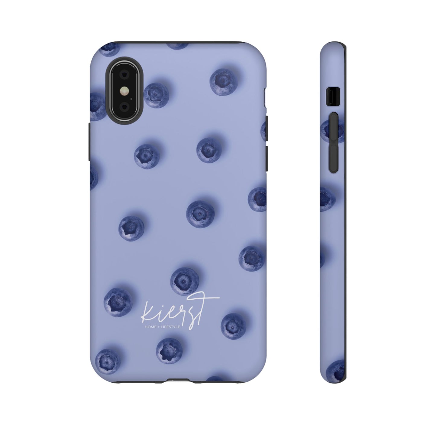 Blueberries iPhone Case | A refined play on fruit-forward charm