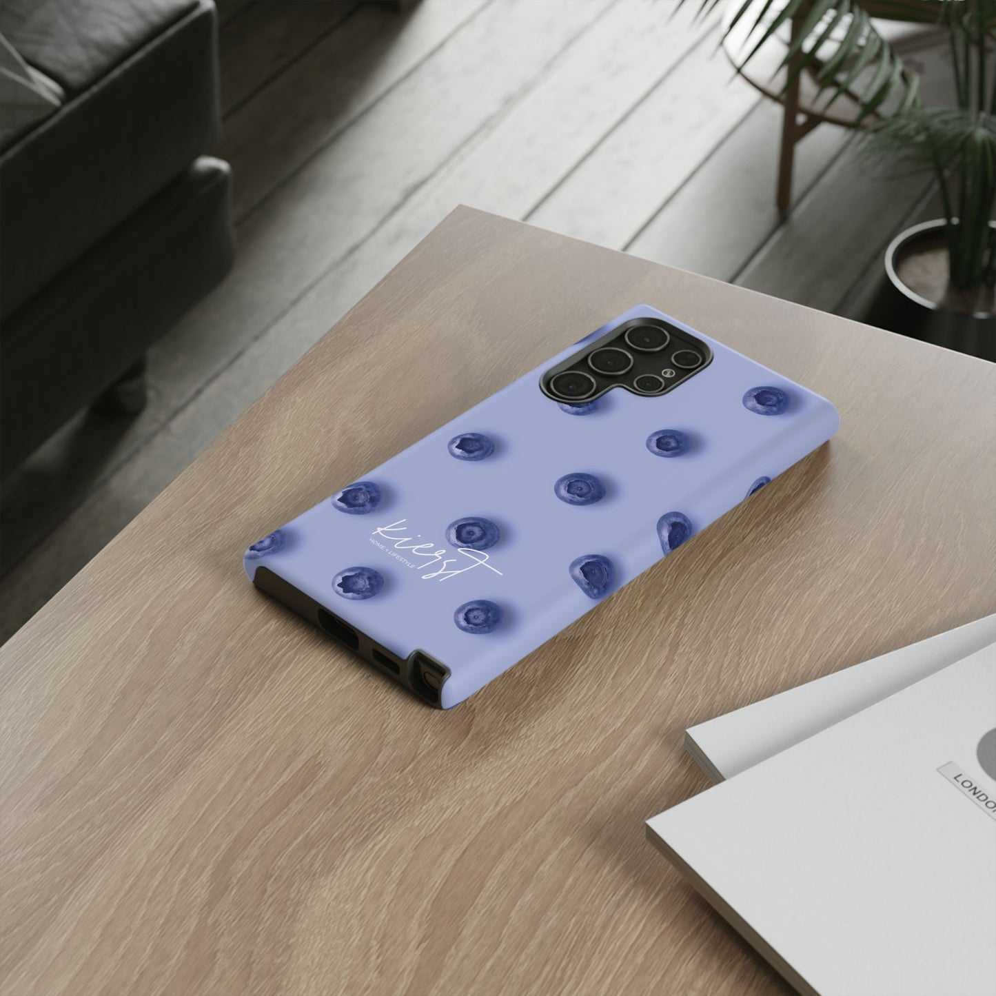 Blueberries Samsung Galaxy Case | Sweet, Subtle, and Unexpectedly Luxe