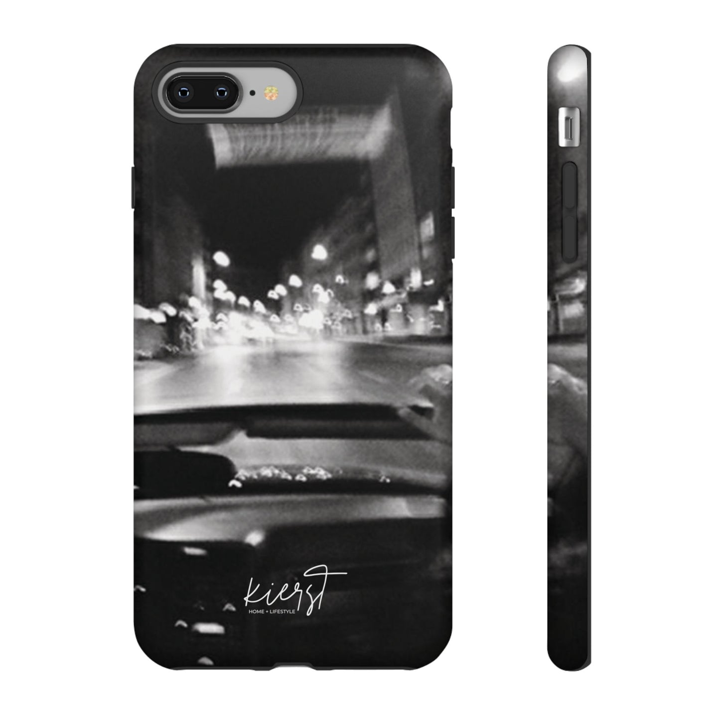 Faded Summer Nights iPhone Case | A Cinematic Blur of City Lights and Nostalgia