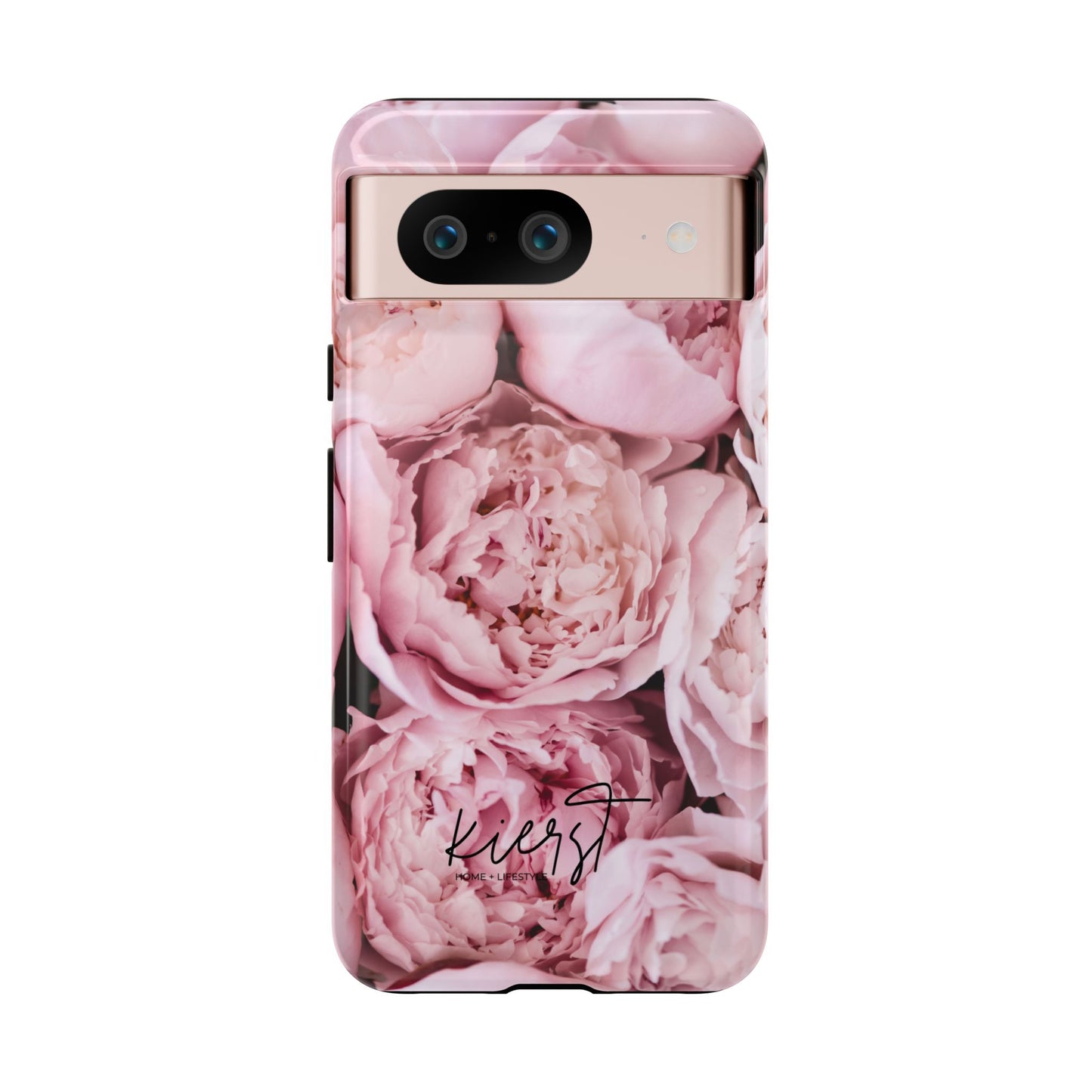 Pink Peonies Google Pixel Phone Case | Romantic Florals, Everyday Function