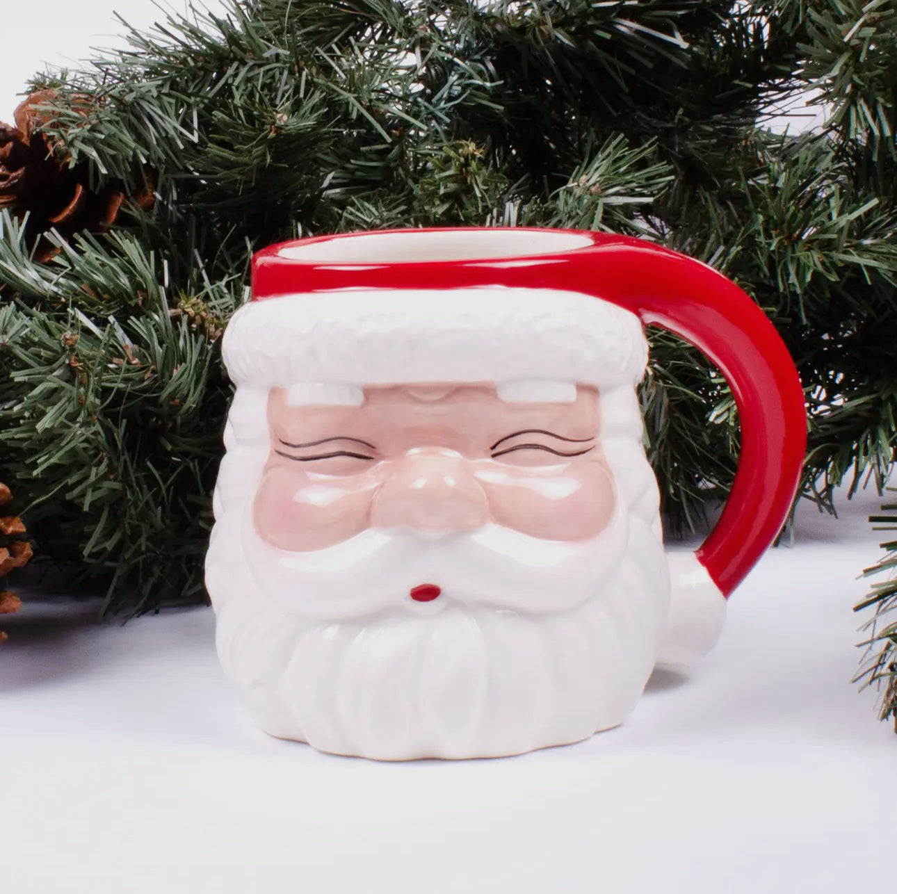 Red Santa Mug