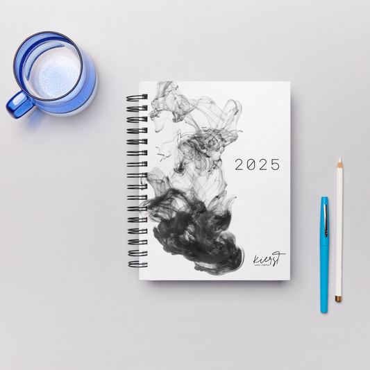2025 Black Smoke Daily Planner