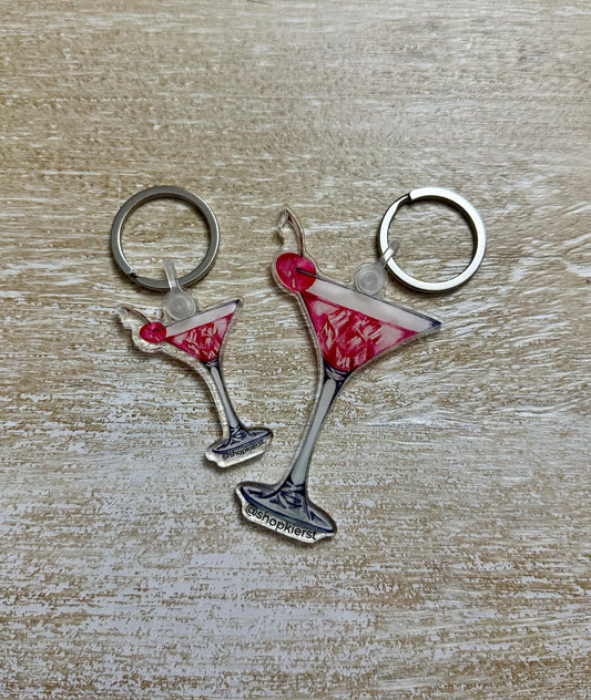 Cherry + Cosmo Keychain