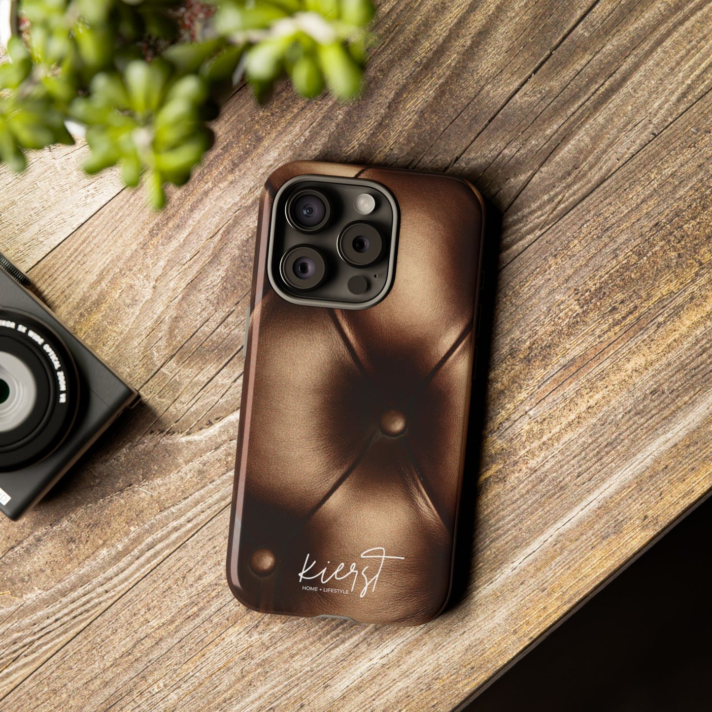 Bronze Tufted iPhone Case | Designed to Stand Out