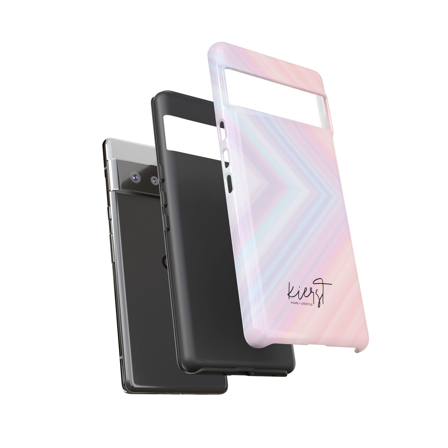 Pastel Arrows Google Pixel Phone Case | Soft Geometry Meets Subtle Statement