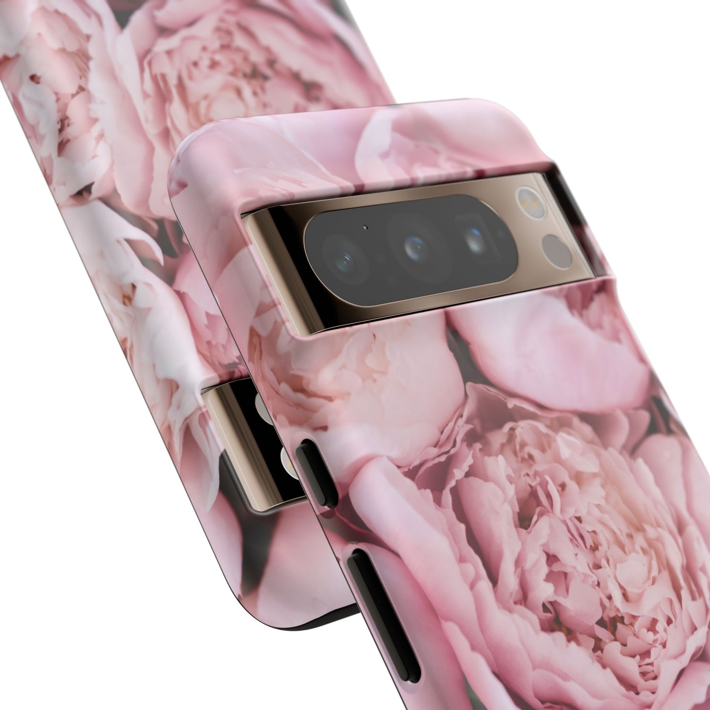 Pink Peonies Google Pixel Phone Case | Romantic Florals, Everyday Function
