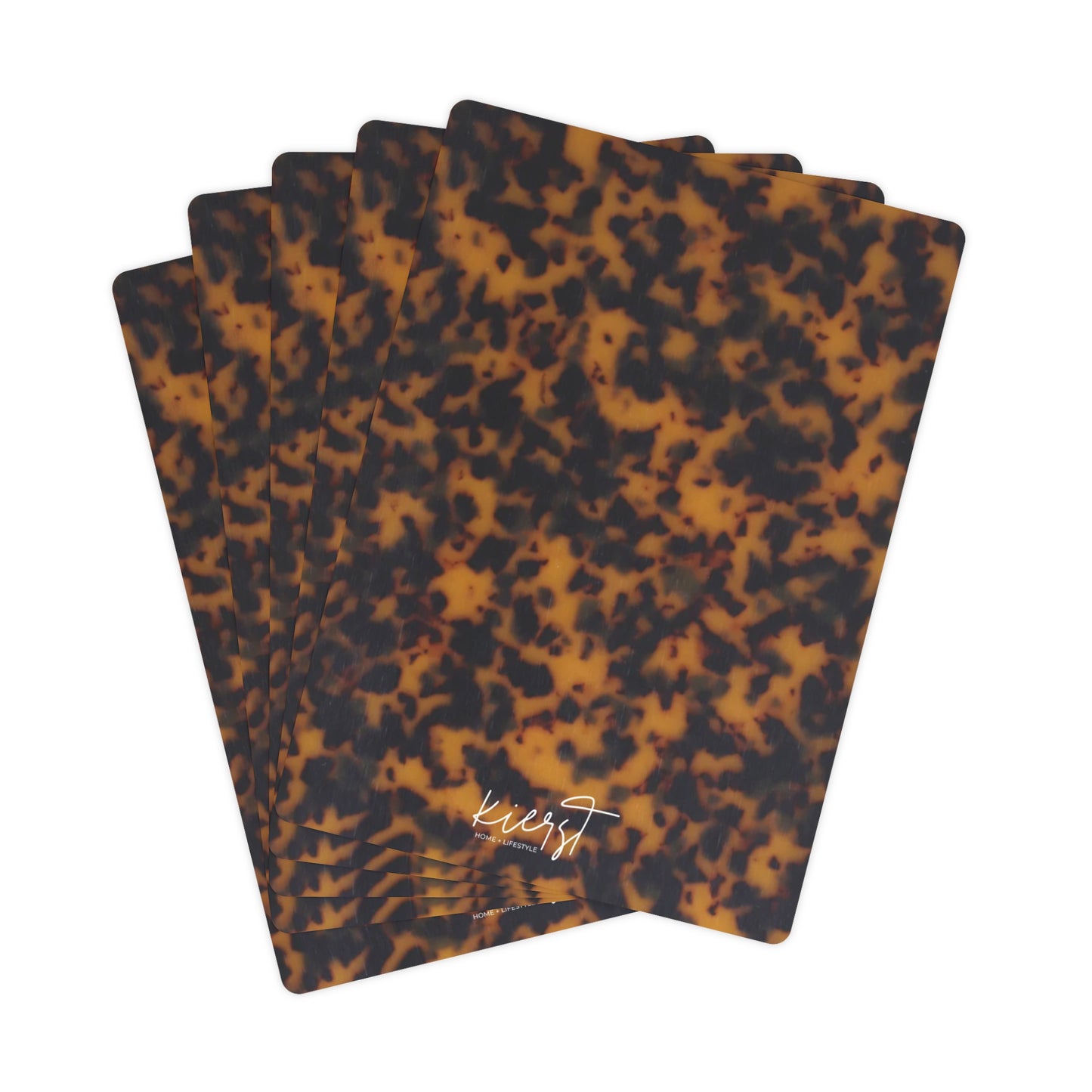 Tortoise Shell Poker Playing Cards – kierst Signature Deck