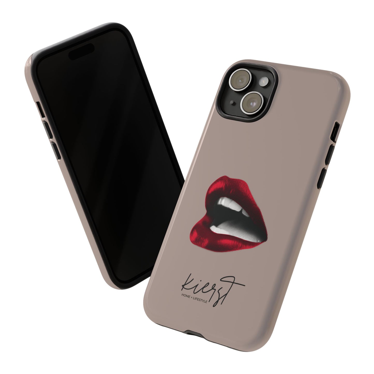 Retro Red Lips iPhone Case | Pop Art Meets Polished