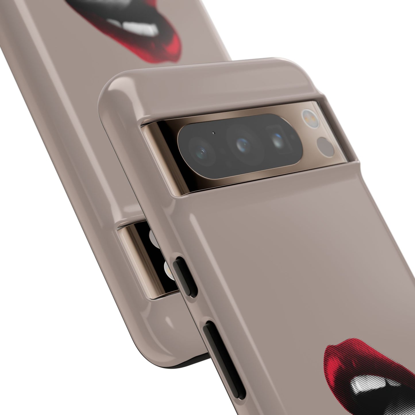 Retro Red Lips Google Pixel Case | Bold Design Meets Everyday Function