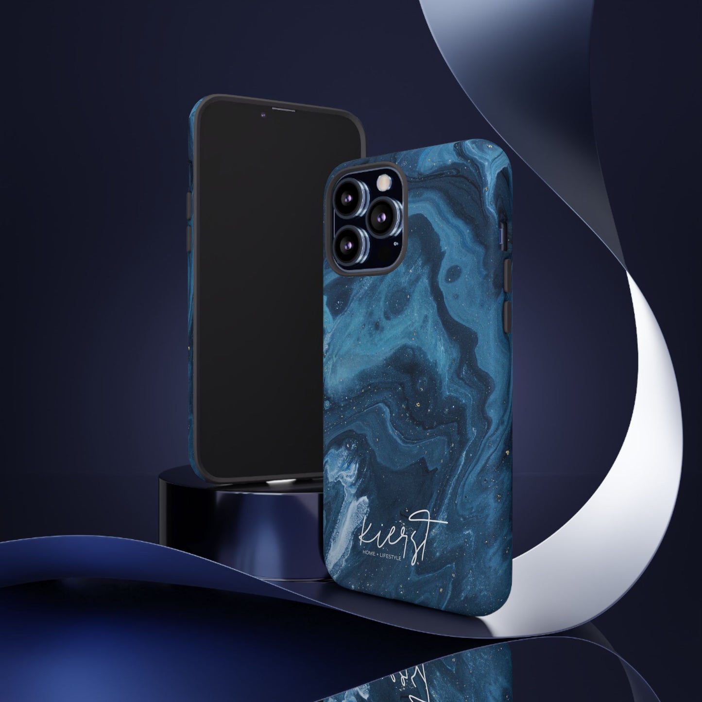 Blue Marble iPhone Case | Bold, Rich, & Unapologetically Refined