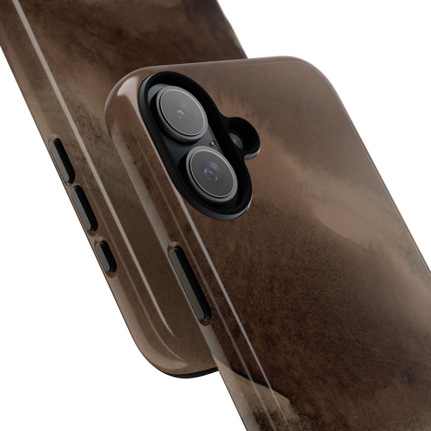 Brown Abstract iPhone Case | Minimal. Earthy. Elevated.