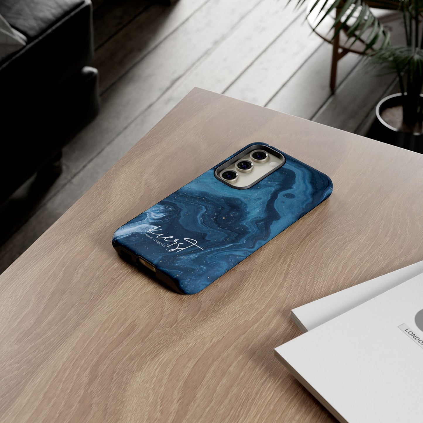 Blue Marble Samsung Galaxy Case | Deep Tones, Elevated Protection