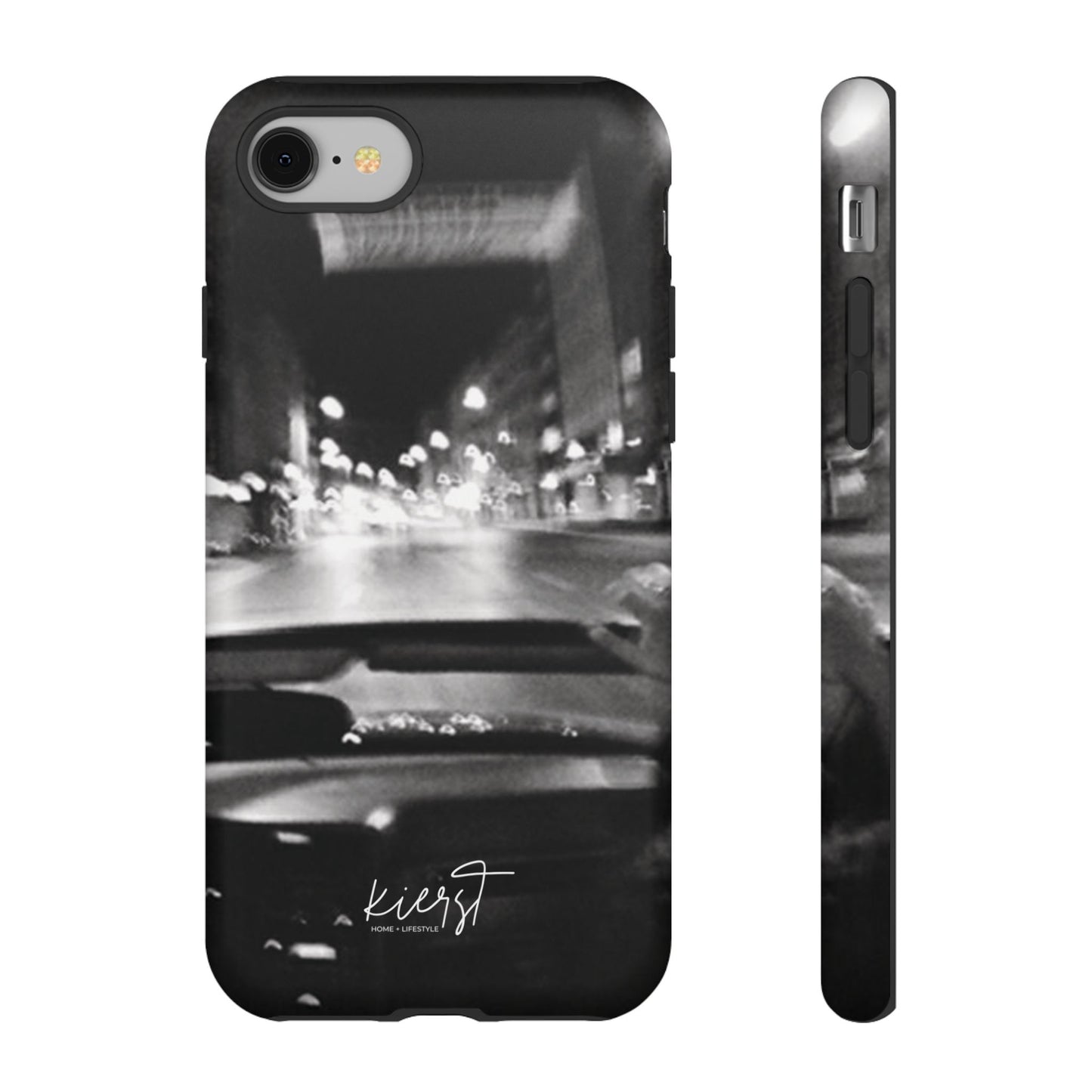 Faded Summer Nights iPhone Case | A Cinematic Blur of City Lights and Nostalgia
