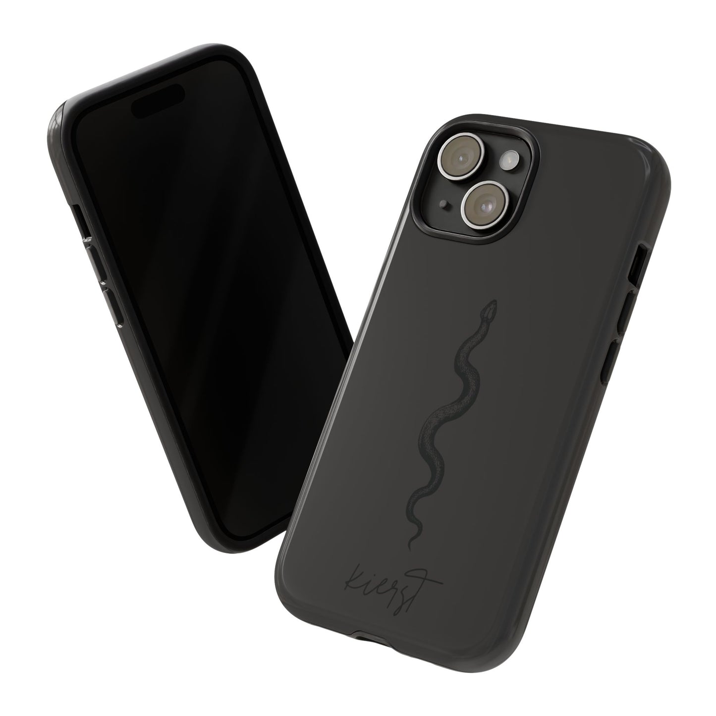 Long Black Snake iPhone Case | Subtle Edge, Quiet Power