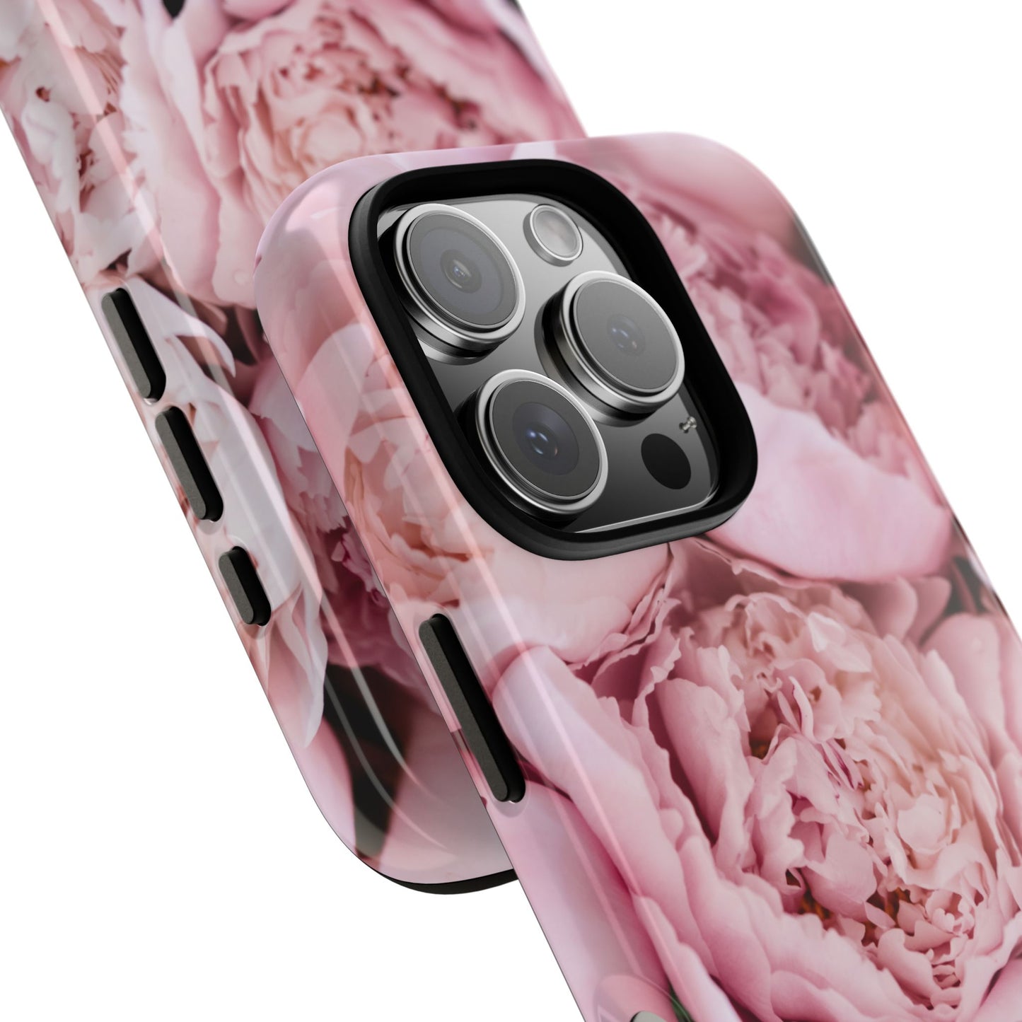 Pink Peonies iPhone Case | Soft Florals Meet Luxe Protection
