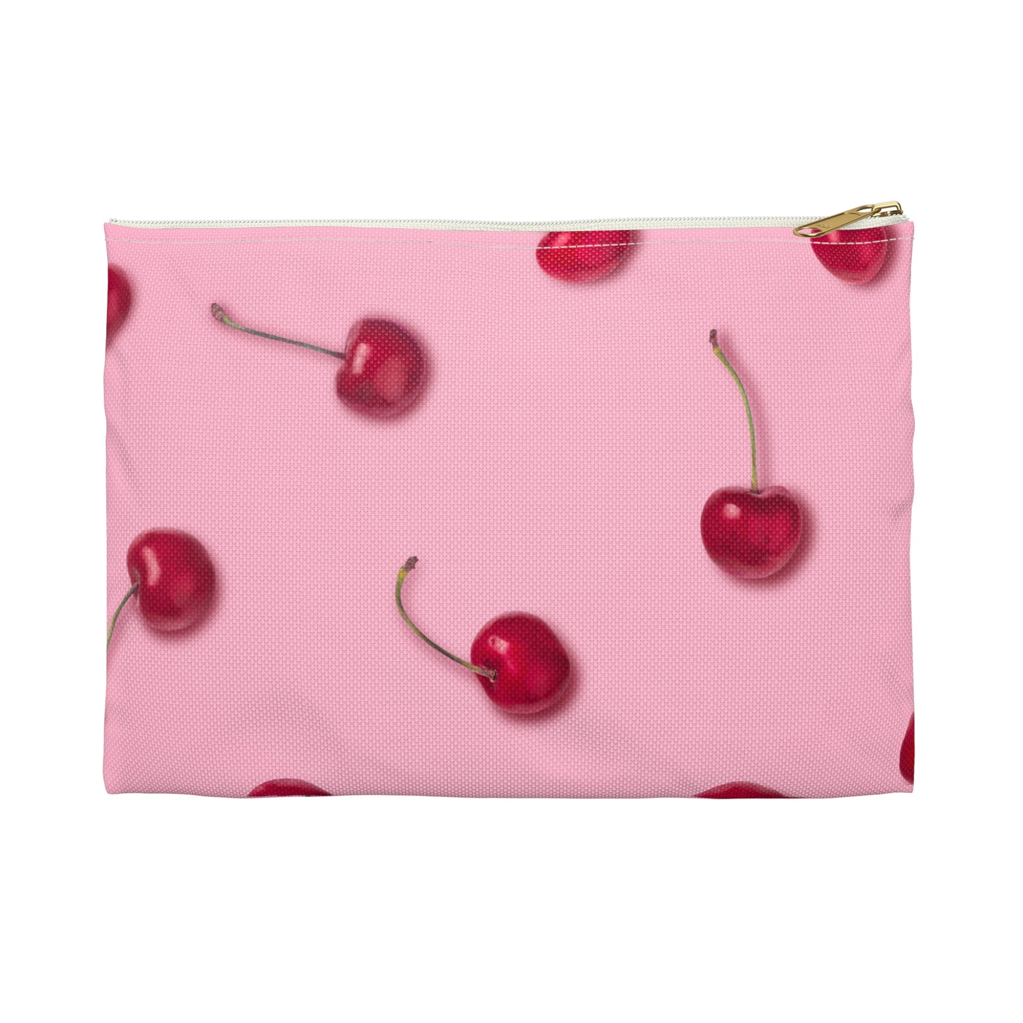 Cherries Accessory Pouch – Limited Edition Pop Cherry Print on Vibrant Pink